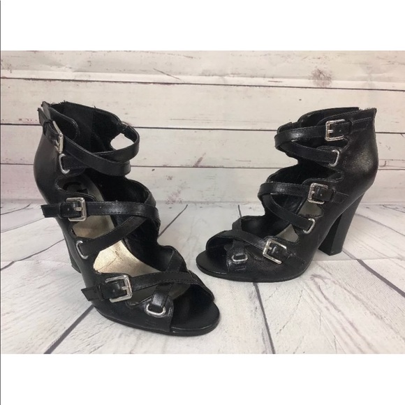 G by Guess Shoes - 🤭 Guess Rosalie Black Leather Sz 7.5 Vamp Goth